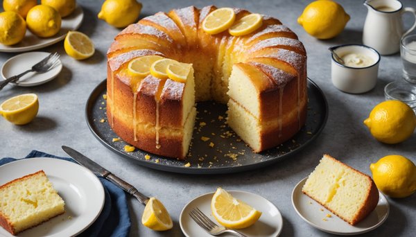 Unveiling the Magic: Crafting the Perfect Sweet and Tangy English Lemon Drizzle Cake